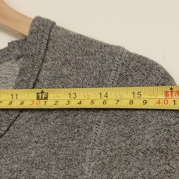 ROOTS grey sweater comfortable midi dress - Picture 5 of 6